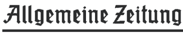 Logo des Partners Allgemeine Zeitung